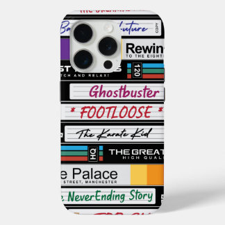 Retro VHS 80's Movies iPhone 15 Pro Case