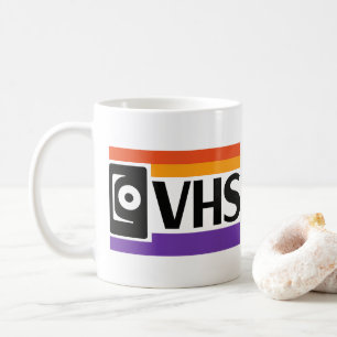 Retro VHS Symbol Coffee Mug - 80s 90s