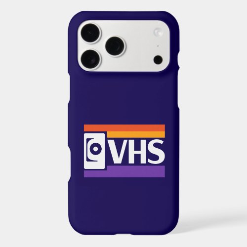 Retro VHS Tape Logo iPhone Case | 80s 90s Vintage