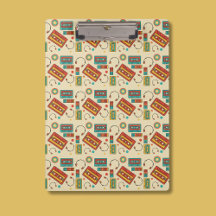 Retro Vibes - 1980s Cassette Tapes Pattern