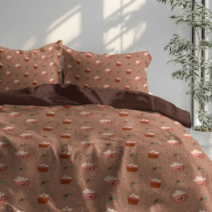 Retro Vibes Duvet Pastel Holiday Bed Delight Cover