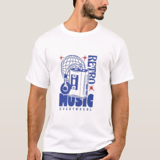 🎵 "Retro Vibes Only" T-Shirt