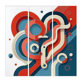 Retro Vibes Triptych