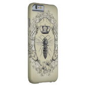 retro Victorian Bee Queen crown Fashion iPhone 6 c Case-Mate iPhone Case (Back/Right)