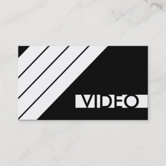 retro VIDEO Business Card