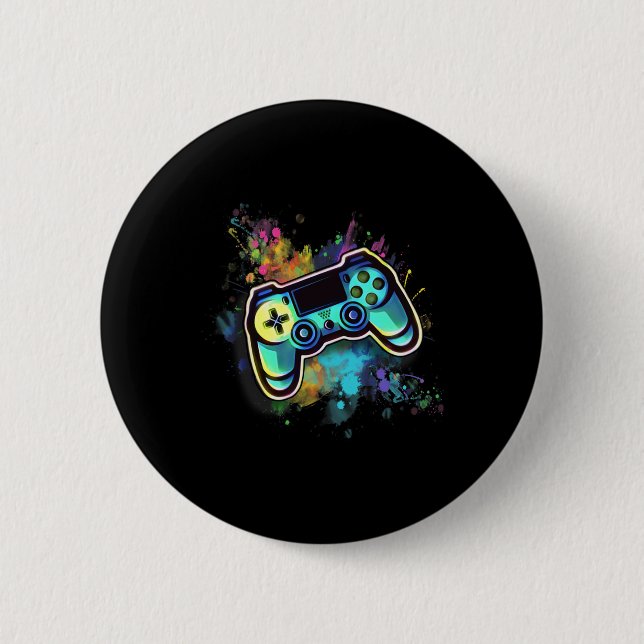 Retro Video Game Controller For Men1  Button (Front)