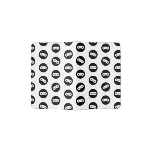 Retro Video Game Controllers Pattern Gaming Design Passport Holder
