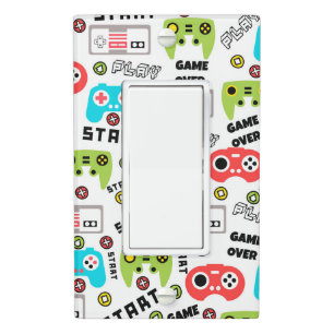 Retro Video Game Light Switch Cover