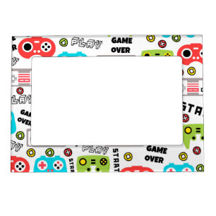 Retro Video Game Magnetic Frame