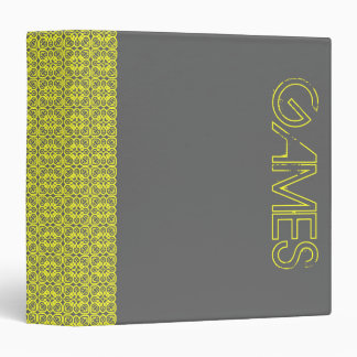 Retro VIDEO GAME Oranizer Custom CD / DVD Album 3 Ring Binder