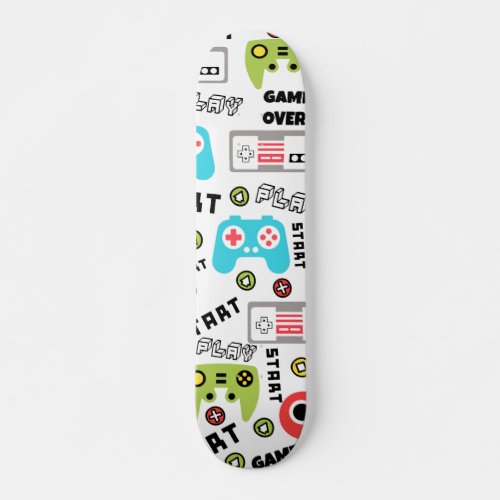 Retro Video Game Skateboard