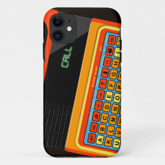 Retro video game Speak spell texas instruments vin iPhone 11 Case