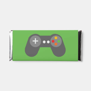 Retro Video Games Themed Kids Birthday Party Hersh Hershey Bar Favors