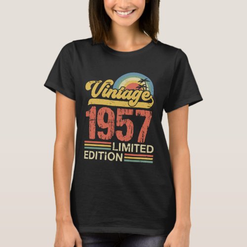 Retro Vintage 1957 Limited Edition T_Shirt