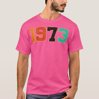 Retro Vintage 1973 Typography T-Shirt