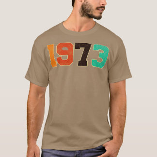 Retro Vintage 1973 Typography T-Shirt