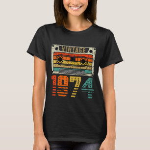 Retro Vintage 1974 49th Birthday T-Shirt