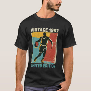 Retro Vintage 1997 Basketball Lover Limited Editio T-Shirt