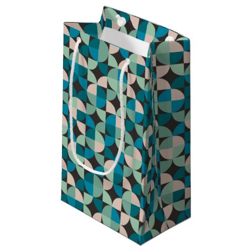 Retro Vintage 60s Pattern Small Gift Bag