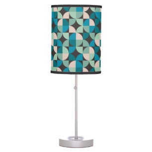 Retro Vintage 60's Pattern Table Lamp