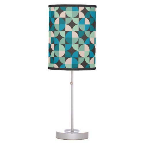 Retro Vintage 60s Pattern Table Lamp