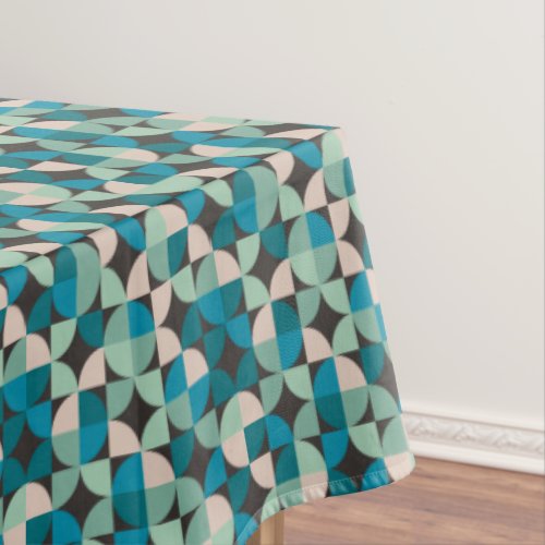 Retro Vintage 60s Pattern Tablecloth