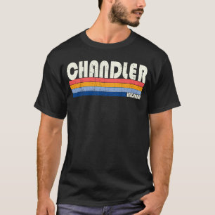 Retro Vintage 70s 80s Style Chandler, Indiana T-Shirt