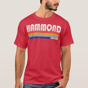Retro Vintage 70s 80s Style Hammond Louisiana  T-Shirt