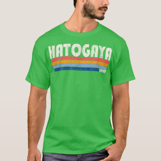 Retro Vintage 70s 80s Style Hatogaya, Japan T-Shirt