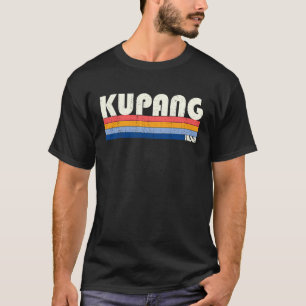 Retro Vintage 70s 80s Style Kupang, Indonesia T-Shirt