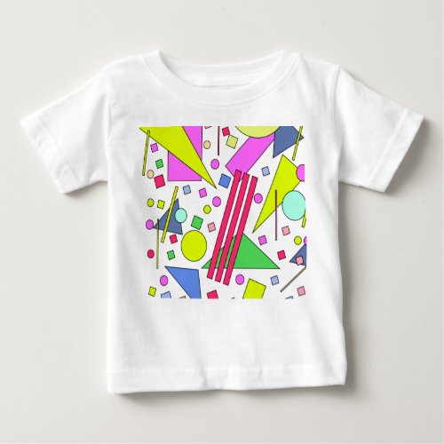Retro Vintage 80s and 90s Style Baby T_Shirt