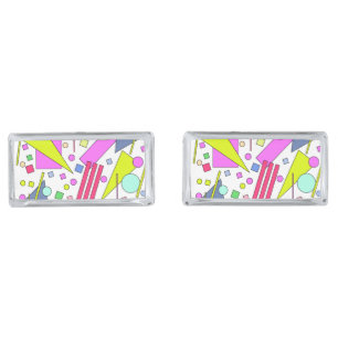 Retro Vintage 80s and 90s Style Cufflinks
