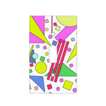 Retro Vintage 80s and 90s Style Light Switch Cover