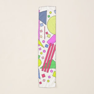 Retro Vintage 80s and 90s Style Scarf