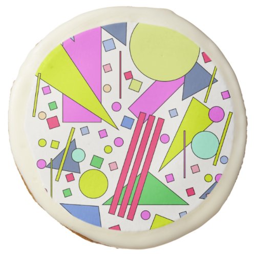 Retro Vintage 80s and 90s Style Sugar Cookie