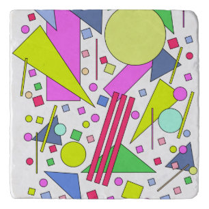 Retro Vintage 80s and 90s Style Trivet