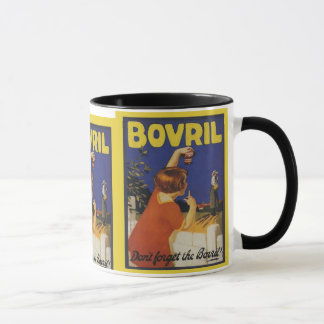 Retro vintage advertising, Bovril Mug