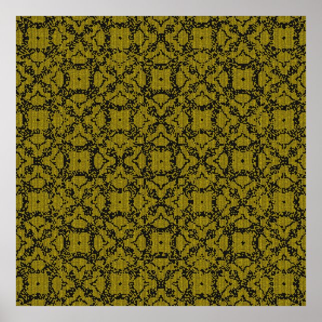 Retro Vintage Aesthetic Background Design 80s, 90s Poster (Front)