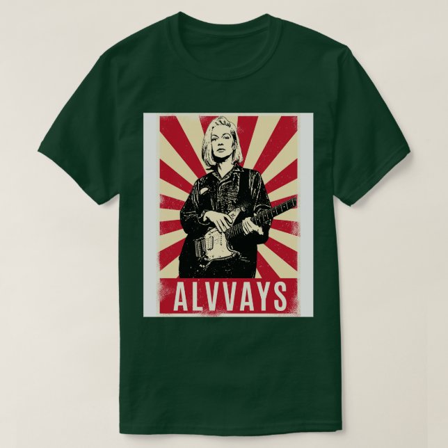 Retro Vintage Alvvays TShirt (Design Front)