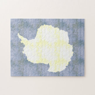Retro Vintage Antarctica Flag Jigsaw Puzzle