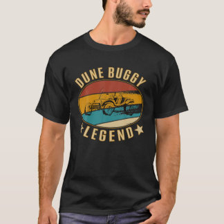 Retro Vintage Beach Car - Dune Buggy Legend T-Shirt