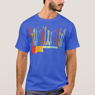 Retro Vintage Best Grampa Ever Guitar Lover Guitar T-Shirt