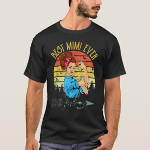 Retro Vintage Best Mimi Ever Mimi Mother's Day T-Shirt