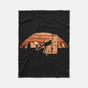 Retro Vintage Billiards Game 8 -ll Pool Player Tou Fleece Blanket