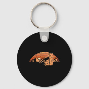 Retro Vintage Billiards Game 8 -ll Pool Player Tou Keychain