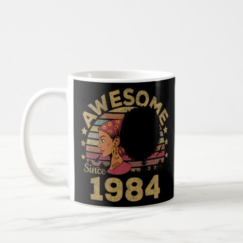 Retro Vintage Birthday 1984 Limited Edition Woman  Coffee Mug