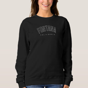 Retro Vintage California State Jersey Fontana Vars Sweatshirt