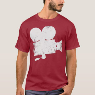 Retro Vintage Camera Director Editor Filmmaker T-Shirt