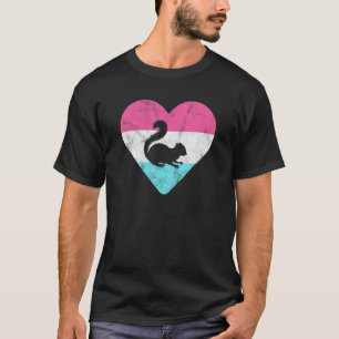 Retro Vintage Chipmunk Gift for Women or Girls T-Shirt