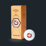 retro vintage Christmas Santa Holiday Golf Balls<br><div class="desc">retro vintage Christmas Santa Holiday Golf Balls</div>